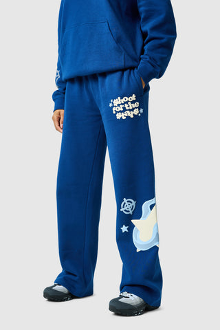 Womens Shoot For The Stars Jogger - Ocean Navy