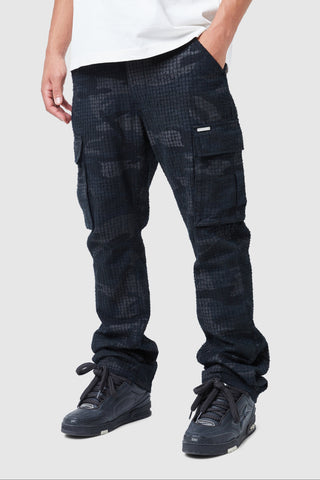 General Camo Cargo Pant - Black/Charcoal
