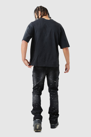 All Star Tee - Acid Wash Black
