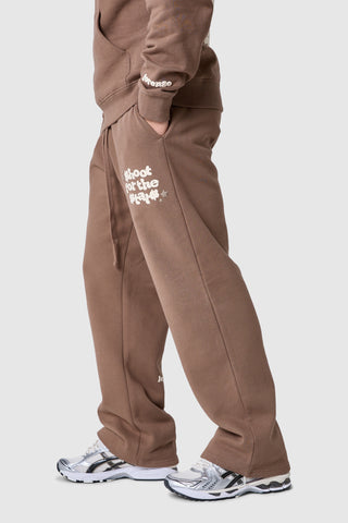 Shoot For The Stars Jogger - Earthy Brown