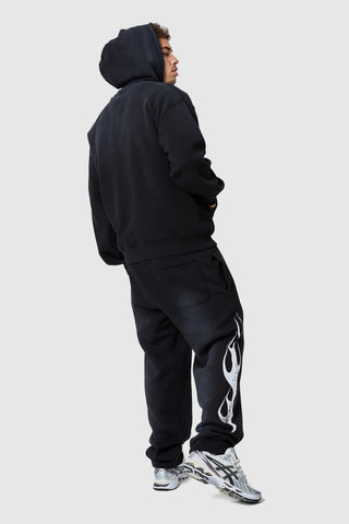 LRZX Stacked Jogger - Black