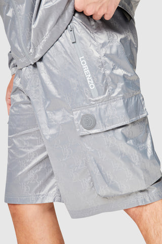 Monogram Short - Grey