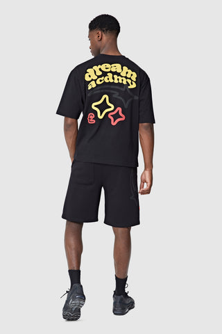 Dream Acdmy Short - Black/Yellow/Red