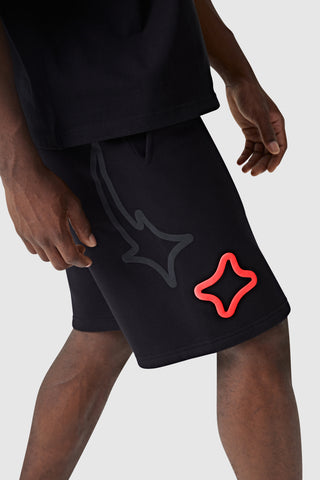 Dream Acdmy Short - Black/Yellow/Red