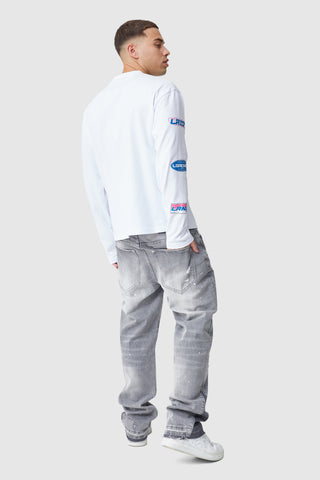 Velocity Long Sleeve Tee - White