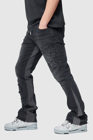 Star Flare Jean - Black