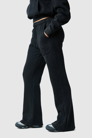 Womens Lrzo Wrld Applique Tracksuit - Black