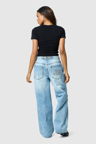 Womens Brooke Jean - Light Blue Denim