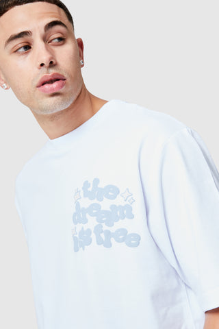Dream Is Free 2.0 Twinset - White/Grey