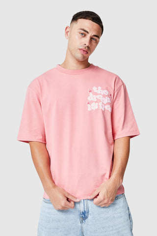 Dream Is Free 2.0 Star Twinset - Coral/Black