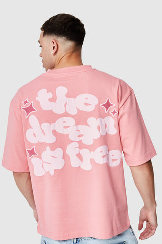 Dream Is Free 2.0 Star Twinset - Coral/Black