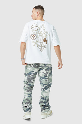 General Camo Cargo - Green/Brown