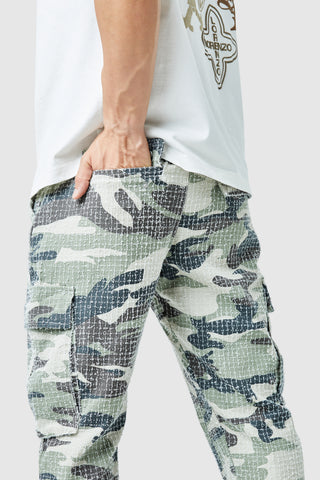 General Camo Cargo - Green/Brown