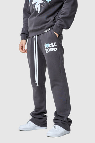 Fxck Love Tracksuit - Volcano Grey