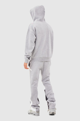 PAINT SMEAR TRACKSUIT - GREY