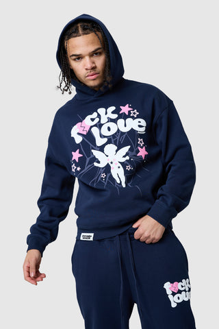 Fxck Love Hood - Navy Night
