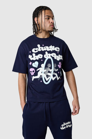 Chase The Dream Tee - Ebony Blue
