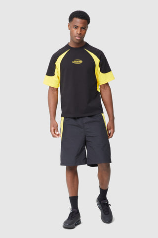 Force Tee - Black/Yellow