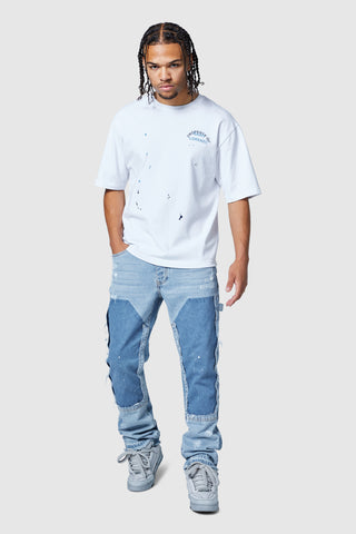 Carp Flare Jean - Light Blue