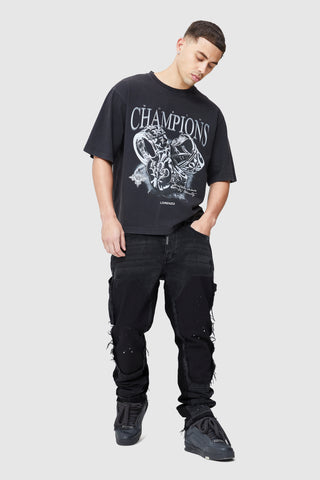 Carp Flare Jean - Black