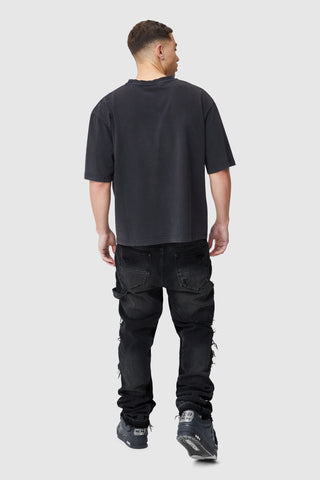 Carp Flare Jean - Black