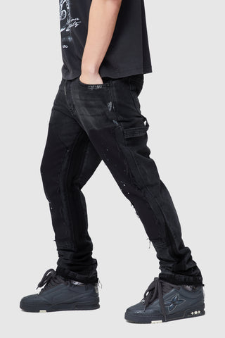 Carp Flare Jean - Black